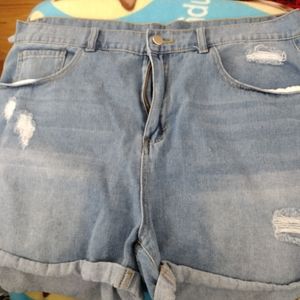 Women's denim shorts